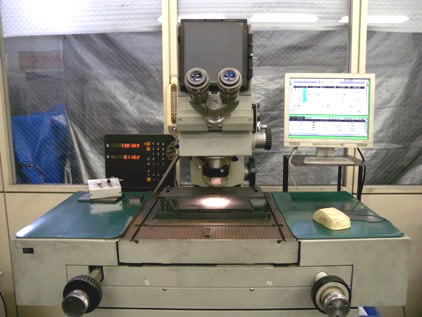 カーボン治具・金属治具・樹脂治具・レーザマーキング　曙精機工業　検査　測定顕微鏡3